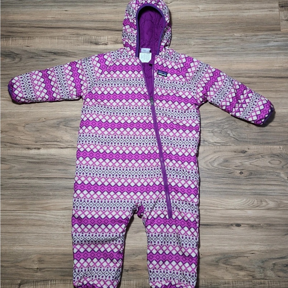 Patagonia Reversible Bunting Snowsuit Skiing Tubing